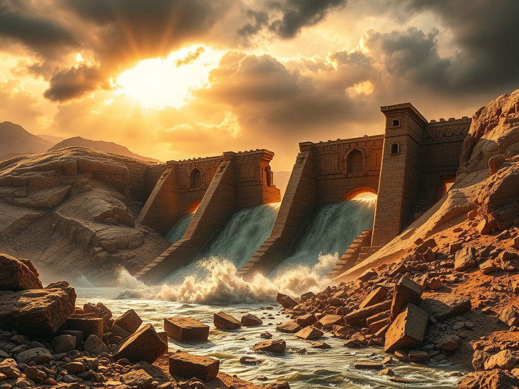 You are currently viewing بما نفسر ضعف وسقوط حضاره سبأ؟ وانهيار سد مأرب🌊